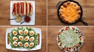 4 Easy Halloween Appetizers [upl. by Codi]