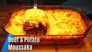 Beef and Potato Moussaka  Delicious and Easy Recipe [upl. by Vieva940]