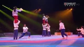 ittihad tanger andalus de taekwondo 31° Festival des Arts Martiaux ParisBercy 2016 HD [upl. by Meece18]