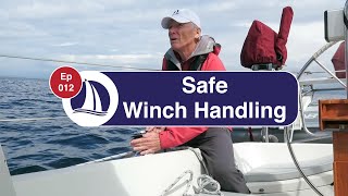 Ep 12 Sailboat Winch Handling [upl. by Marcello]