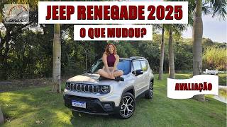 Jeep Renegade 2025 o que mudou  Avaliação [upl. by Jew]