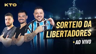 AO VIVOSORTEIO DA LIBERTADORES JORNADA DO BAGÉ [upl. by Nahallac]