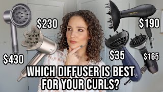 How to Pick the Best Curly Hair Diffuser from 35 to 430  Comparison Review [upl. by Wadell]