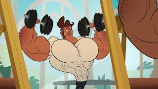 Muscle Cartoon Clip  Taffy 3 [upl. by Eiramlehcar152]