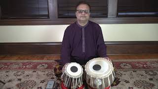 20 Tabla Lessons for Keharwa Taal 8 beats Lesson 3 Keharwa Theka 3 [upl. by Yehtomit74]