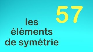 57les éléments de symétrie [upl. by Lauter]