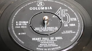 The Yardbirds  Heart Full of Soul 1965 7quot Single [upl. by Mair]