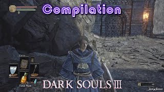 NEWBIE HERE  Compilation  Dark Souls III PS5 [upl. by Harmony]