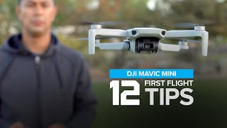 12 First Flight Tips  Mavic Mini Beginners Setup Guide Part 2 of 2 [upl. by Ylrad]