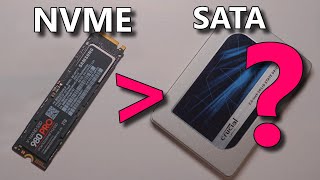 Are NVME SSDs EVEN Worth It NVME vs SATA [upl. by Gratt]