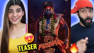 Pushpa 2 The Rule Teaser Reaction  Allu Arjun  Sukumar  Rashmika Mandanna  Fahadh Faasil  DSP [upl. by Lynette119]