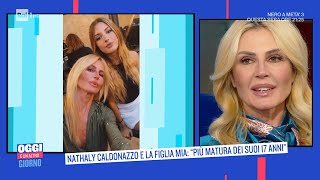 Nathaly Caldonazzo si racconta tra carriera e vita privata  Oggi è un altro giorno 11042022 [upl. by Aihtibat821]