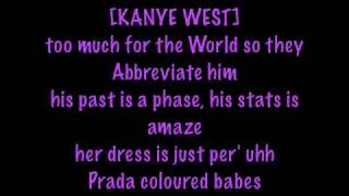 Nicki Minaj  Blazin ft Kanye West with lyrics  PINK FRIDAY [upl. by Streeto]