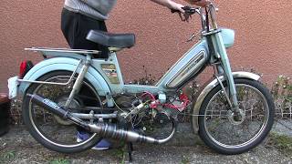 🏍💨 Peugeot 103 MVL elle démarre ENFIN  Réglage carbu phbg 19 et allumage à vérifier [upl. by Joann]