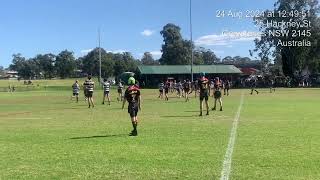 Hills Bulls 14 Div 3 v Greystanes 14s 24082024 [upl. by Chin]