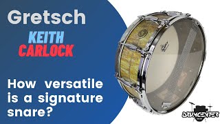 Gretsch USA Keith Carlock Signature Snare GAS5514KC [upl. by Earesed]