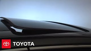 2007  2009 Camry HowTo Moonroof  TroubleShooting  Toyota [upl. by Ynaoj]