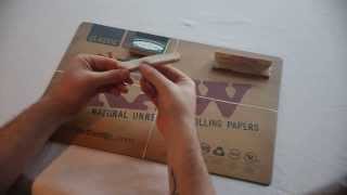 Raw Organic king Slim Rolling papers [upl. by Hendel100]