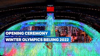 Watch the Opening Ceremony  Beijing 2022 Highlights [upl. by Rheinlander21]