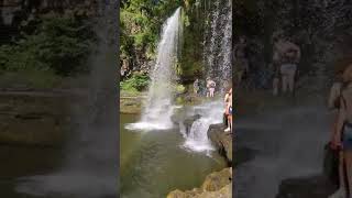 Sgwd yr Eira Four Waterfalls Walk Breacon Beacons [upl. by Edva]