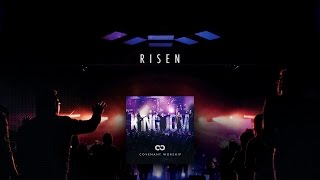 Risen Lyric Video  Covenant Worship [upl. by Rednaxela]