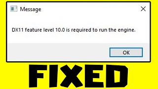 How to FIX MIR4 DX11 feature level 100 is required to run the engine [upl. by Grimonia]