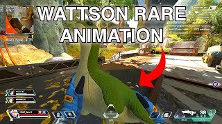 Wattson Rarest Heirloom Animation While Running Apex Legends [upl. by Wallis]