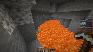 Minecraft ABMC Survival  Ep 13  Mining Lvl 100 [upl. by Bilow299]