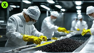 INCREÍBLE Producción de CAVIAR  ASÍ se HACE el CAVIAR Más CARO del MUNDO [upl. by Pavkovic]