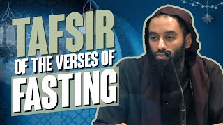 Tafsir of the Verses of Fasting  Ustadh Abu Taymiyyah [upl. by Colette]