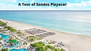 Tour of Sandos Playacar [upl. by Korrie557]