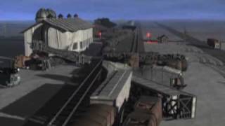 Weyauwega WI Train Wrecks on Video [upl. by Ahsyla]