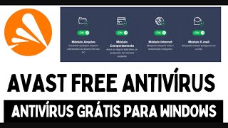 Avast Free Antivirus 2023  Como Instalar Usar ATUALIZADO [upl. by Hgieleak]