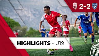 AS Monaco 22 SC Bastia  U19 Nationaux  1ère journée [upl. by Thane984]