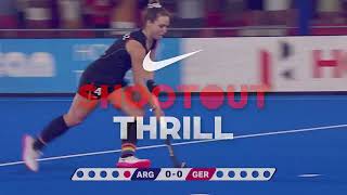 Shootout Thrill Powered by Nike Argentina vs Germany  FIH Hockey Womens World Cup 2022  Hockey [upl. by Mckay]