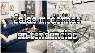 IDEAS DE SALAS MODERNAS EN TENDENCIAS [upl. by Arrac]