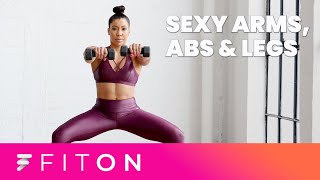 Sculpt Arms Abs and Legs with Jeanette Jenkins [upl. by Maurits]