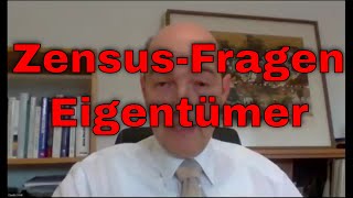 Zensus 2022  die Fragen für die Eigentümer [upl. by Leva313]