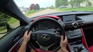 2020 RC F Track Edition Sport Mode POV Cruise [upl. by Acinomed]