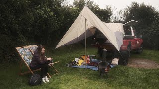 Fishing Boscastle amp Camping  Alex amp Georgie [upl. by Galitea]