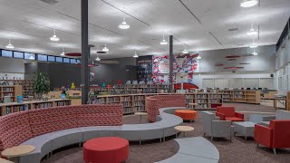 Media Center Reimagined at Lakeland Regional High School • Wanaque New Jersey [upl. by Ericha637]