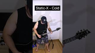 StaticX  Cold Guitar Cover [upl. by Suhpoelc603]