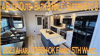 RV Tour 2023 Ahara 378bhok Fifth wheel by East To West RVs at Couchs RV Nation a RV Wholesaler [upl. by Grannie389]