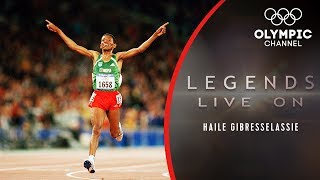 The Story of Ethiopian Athletics Star Haile Gebrselassie  Legends Live On [upl. by Noremac]