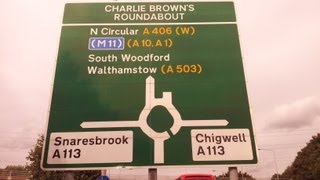 Wanstead Practical Test Routes  Charlie Brown Roundabout Pt 2 [upl. by Otir933]