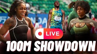 ShaCarri Dominates Hot 100m Showdown Prefontaine Classic [upl. by Deyas]