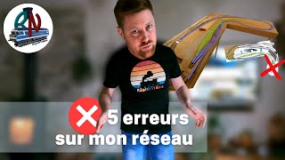 5 Erreurs ❌ sur mon réseau de trains miniatures 🚂 [upl. by Imot]