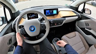 BMW i3 EDrive 170HP  POV Test Drive [upl. by Nylrem]