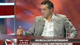 George Becali vorbeste despre quotrobinetulquot Romaniei 12 [upl. by Doelling]