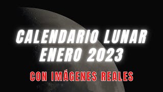 ▶ ASTROLOGÍA 4 FASES DE LA LUNA DE ENERO 2023 ✅ CALENDARIO LUNAR ENERO 2023 🚀 DÍA HORA SIGNO [upl. by Nellak77]